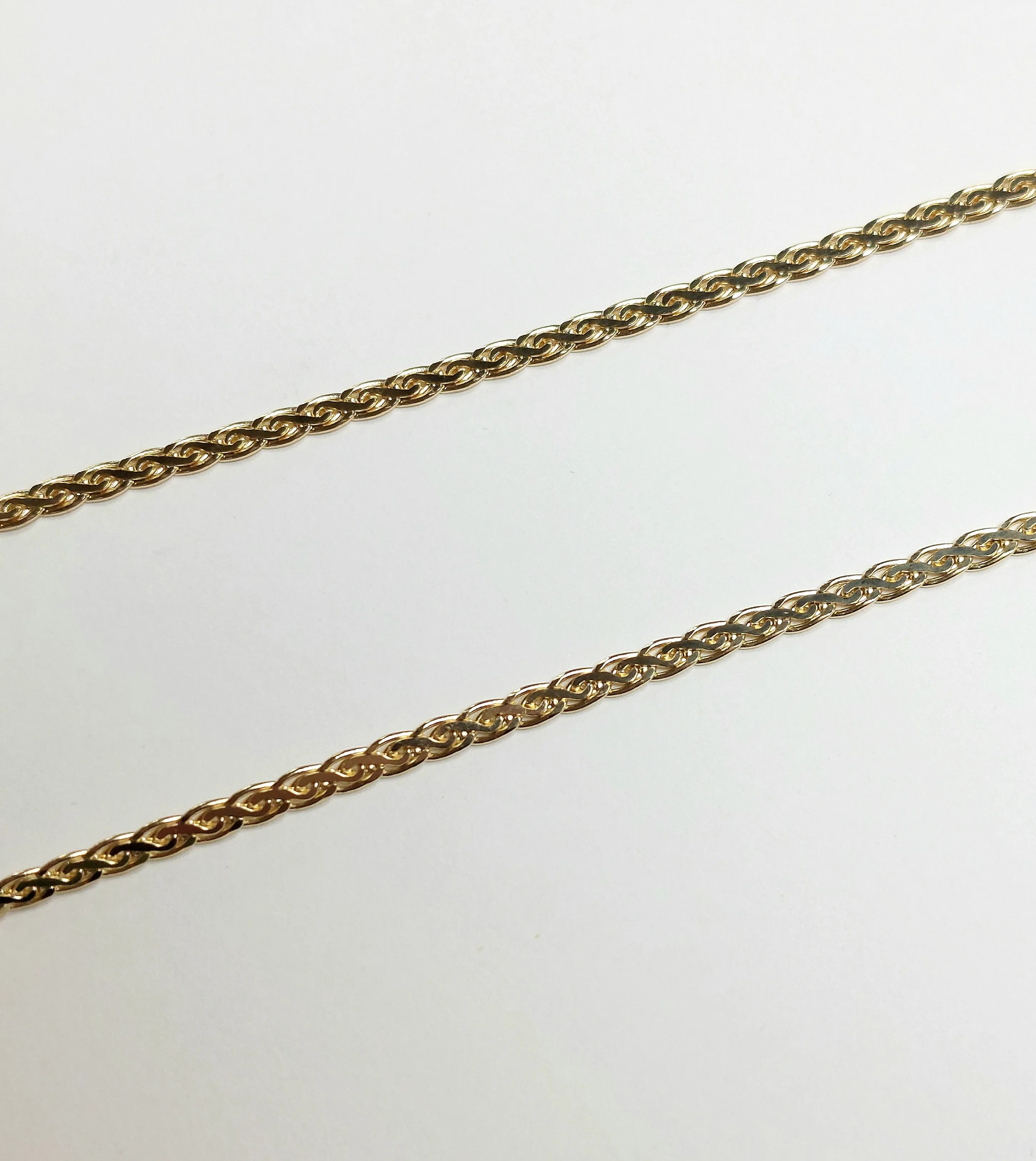 14KY "S" Link Chain with Lobster Claw Clasp