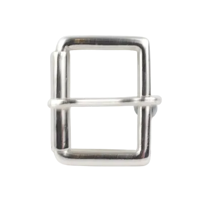 1.75 Inch 45mm Silver Roller Belt Buckle