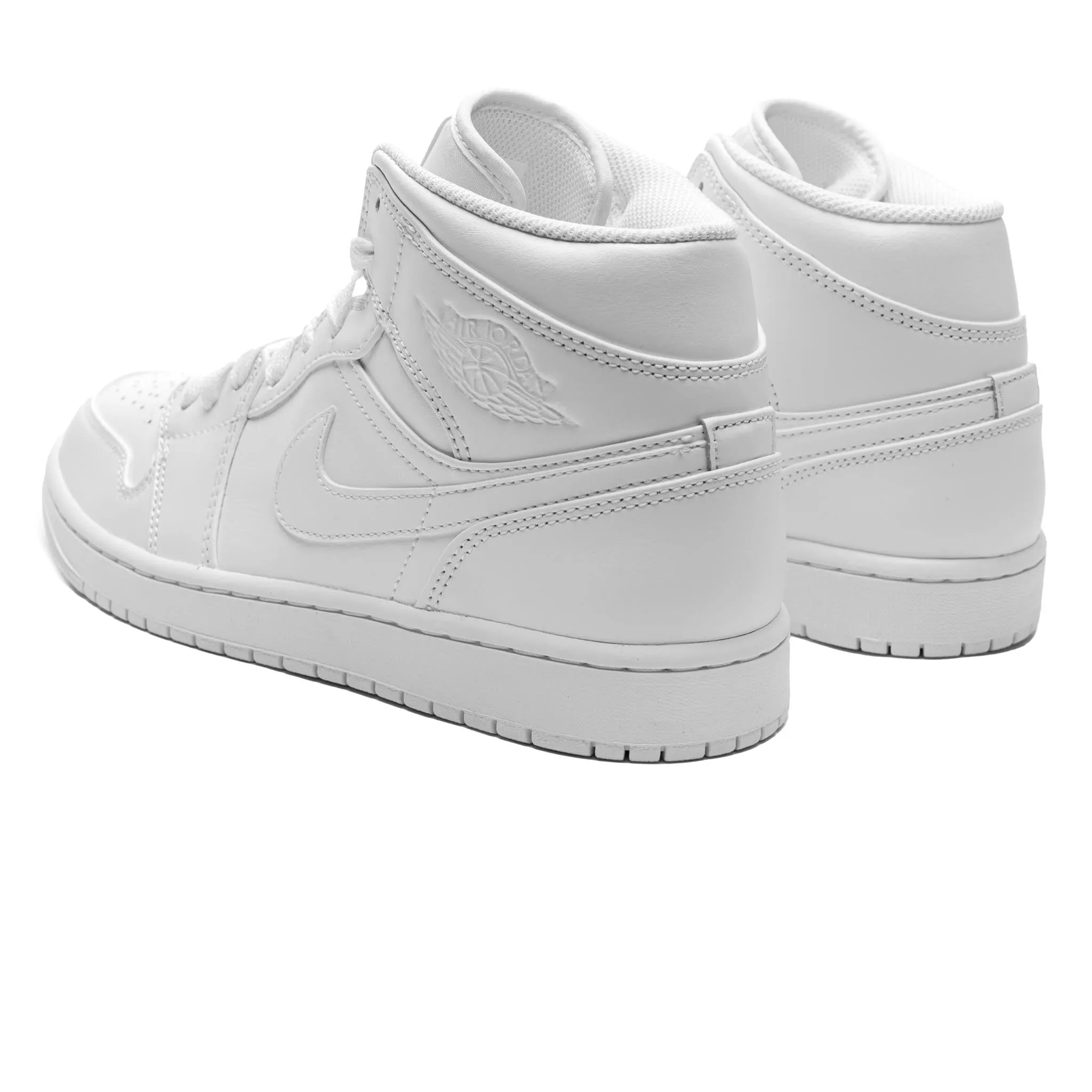 Air Jordan 1 Mid  'Triple White'