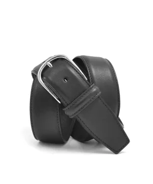 Anderson's Nappa Calf Belt in Black