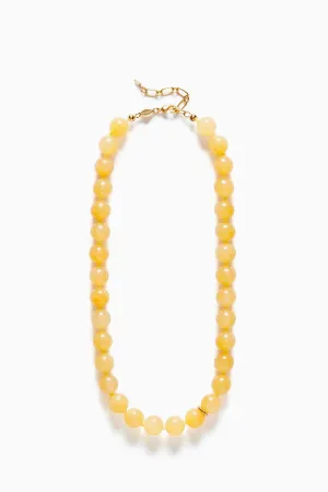 Anni Lu Ball Necklace - Lemonade