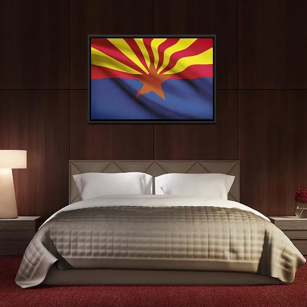 Arizona Flag Canvas Wall Art