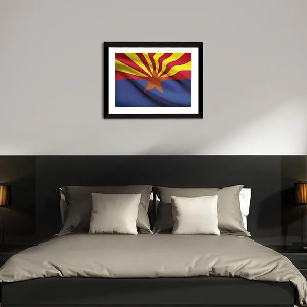 Arizona Flag Canvas Wall Art