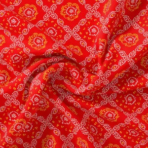 Attractive Seamless Bandhani Digital Printed Fabric - Pure Georgette