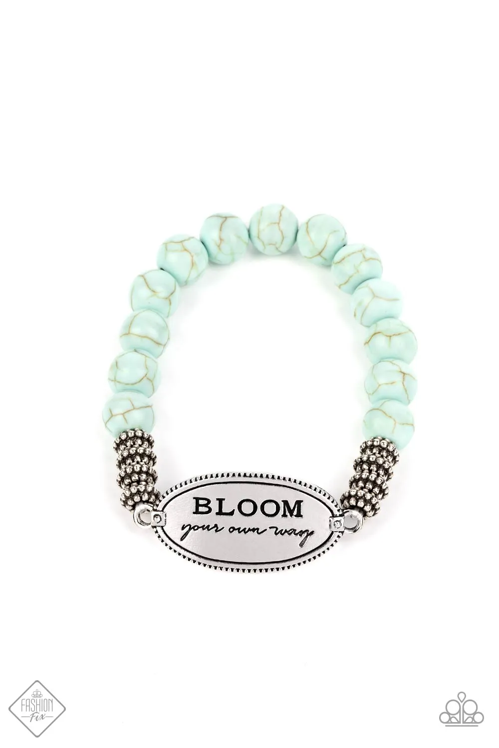 Bracelets Bedouin Bloom - Blue B2185 Inspirational