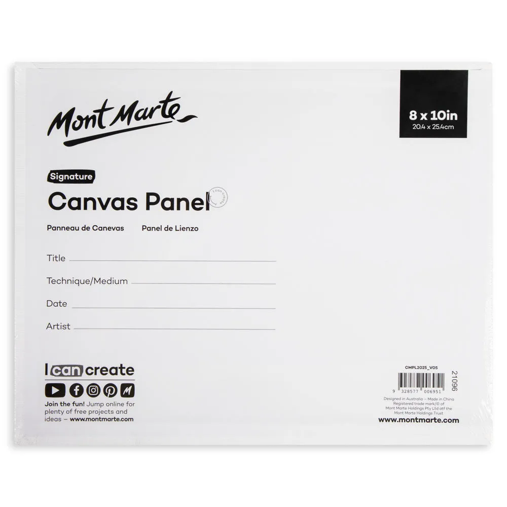 Canvas Panels Signature 2pc 20.4 x 25.4cm (8 x 10in)