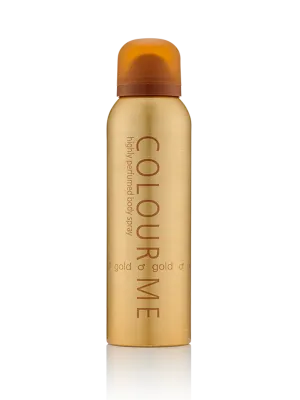 Color Me Body Spray Gold Femme Gold 150ml