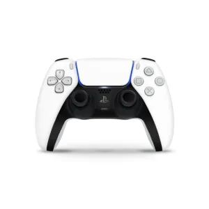 Crisp White PS5 Controller Skin