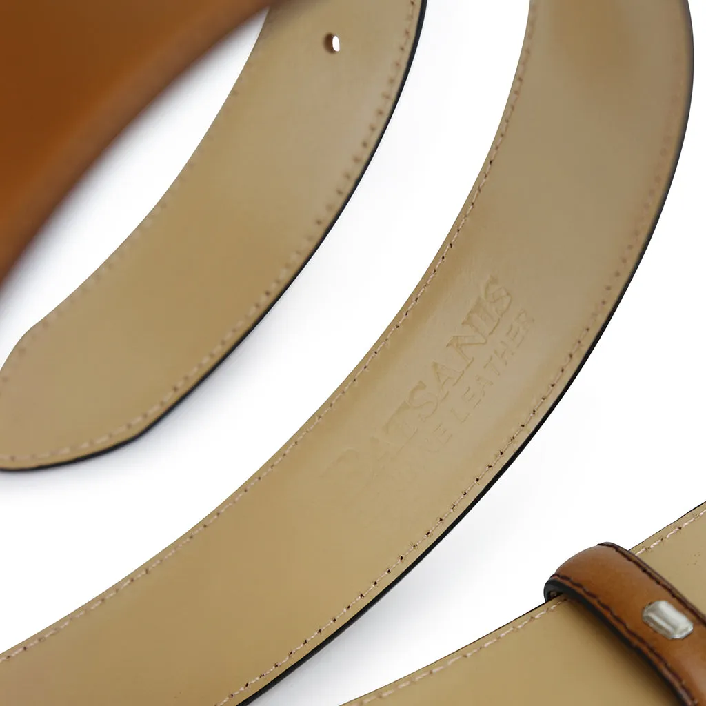 Diesel Tan Leather Belts