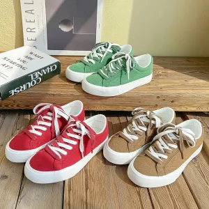 Durable Women's Design Board Retro Versatile Canvas Shoes