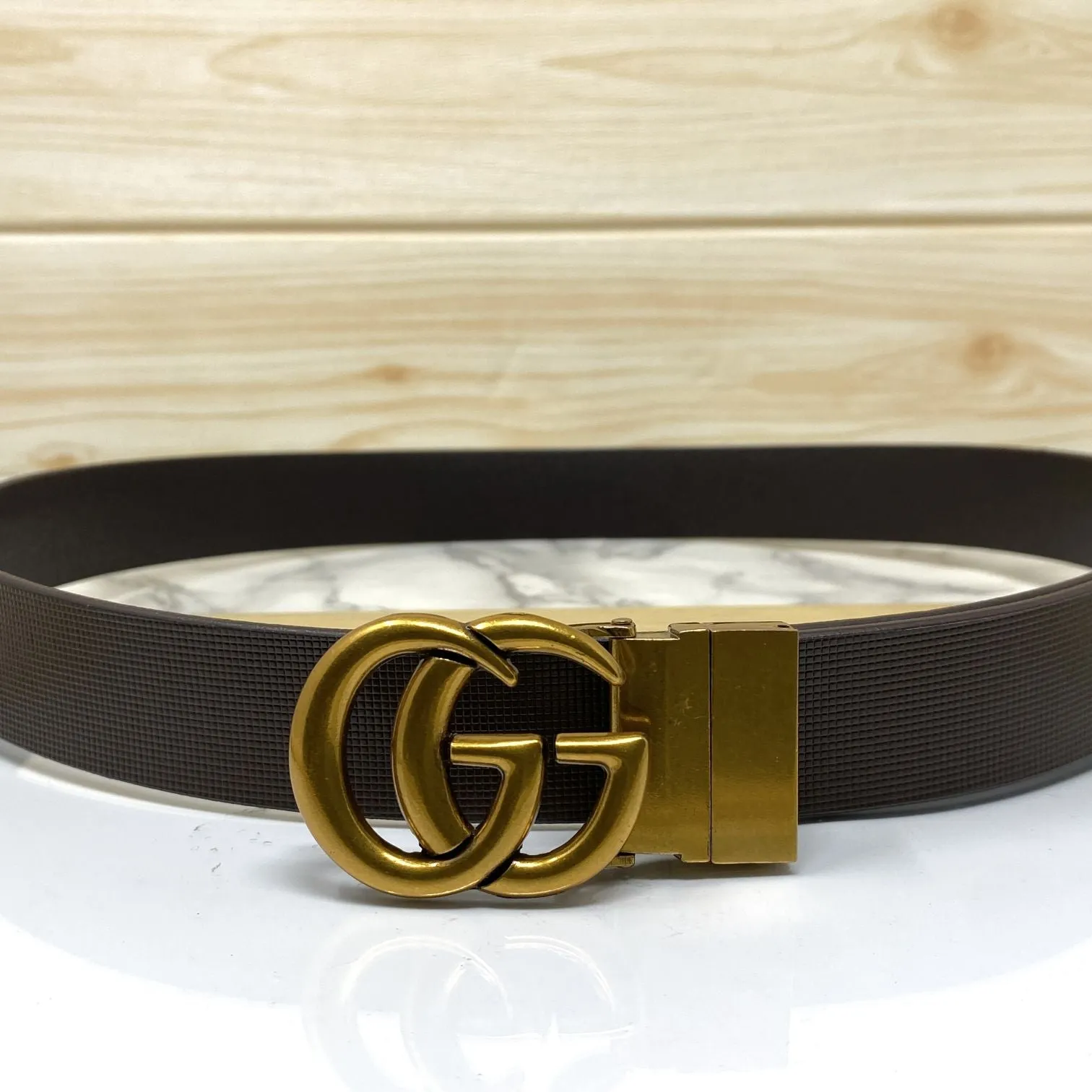 Formal and Casual GG Leather Strap Belt-JonasParamount