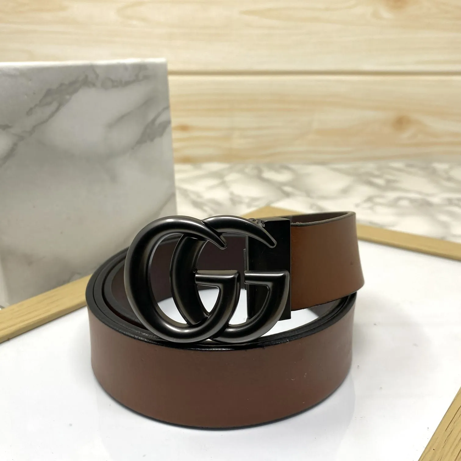 Formal and Casual Leather Strap Belt-JoansParamount