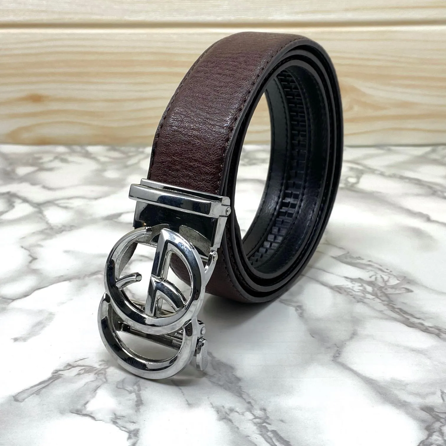 GG Design Adjustable Auto Lock Belt For Men-JonasParamount