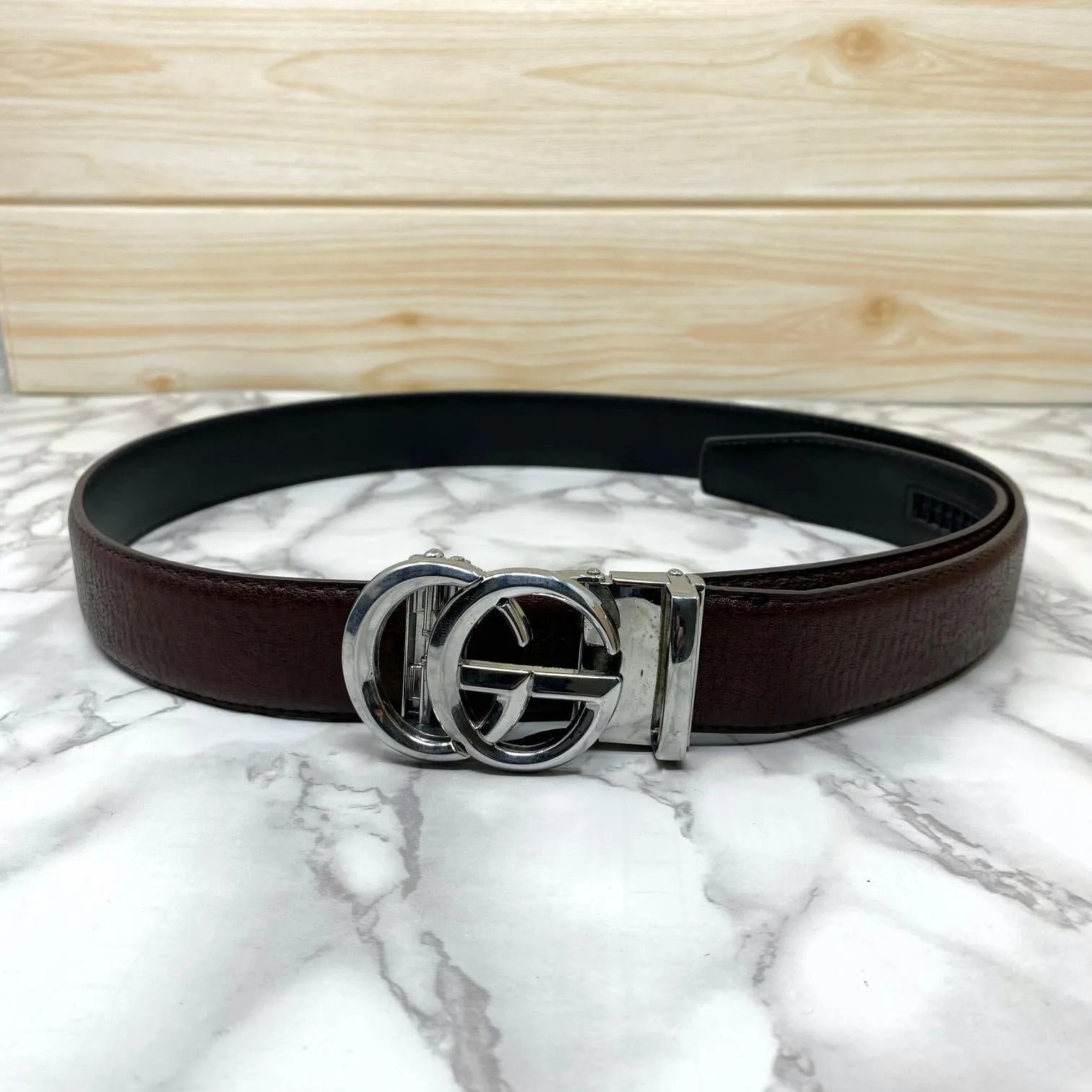 GG Design Adjustable Auto Lock Belt For Men-JonasParamount