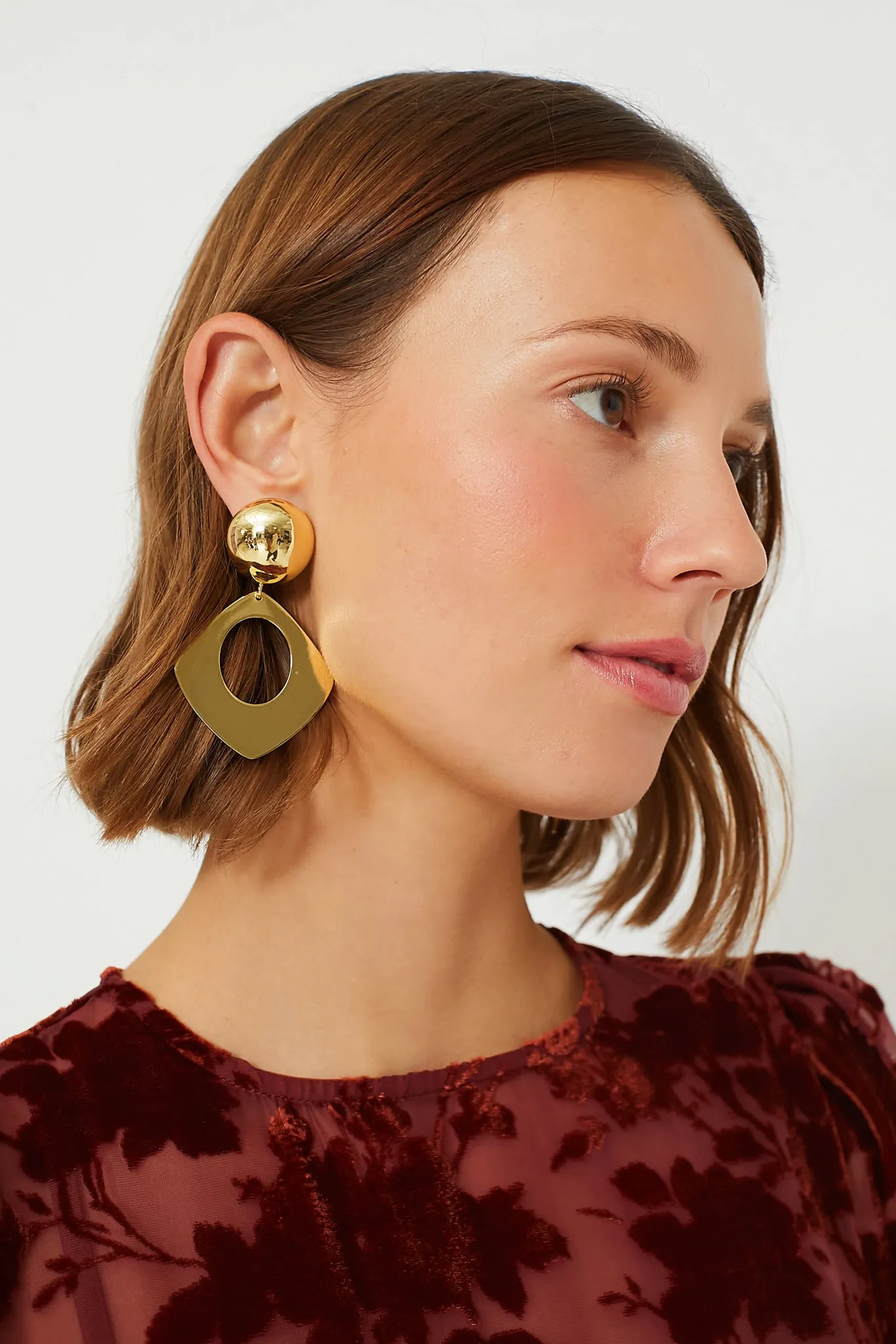 Gold Lennon Earrings