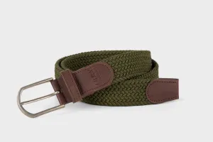 IBEX REPREVE BELT OLIVE GREEN