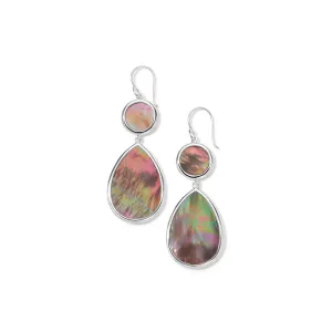 Ippolita Sterling Silver Dot & Teardrop Earring