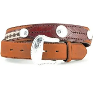 Leegin Tony Lama Mens Duke Leather Belt Style 7239L