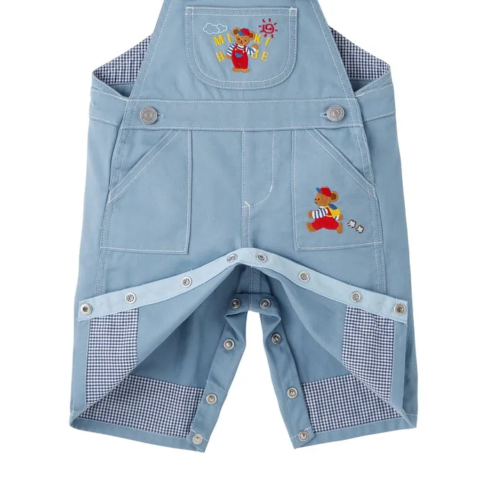 Light Blue Capri Overall