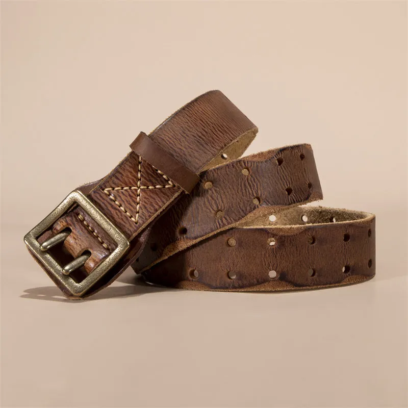 Lux Cowskin Men's Belt