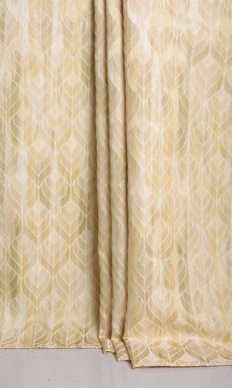 'Mango Delight' Petal Patterned Blinds (Sunflower Yellow)