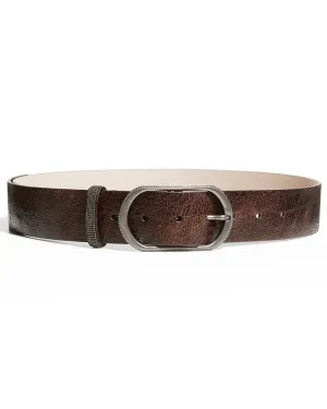 Marrone Leather Belt