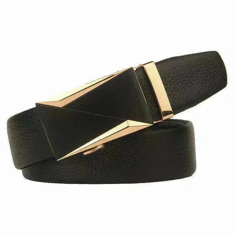 Men's Plus Size Extended Belt Automatic Buckle