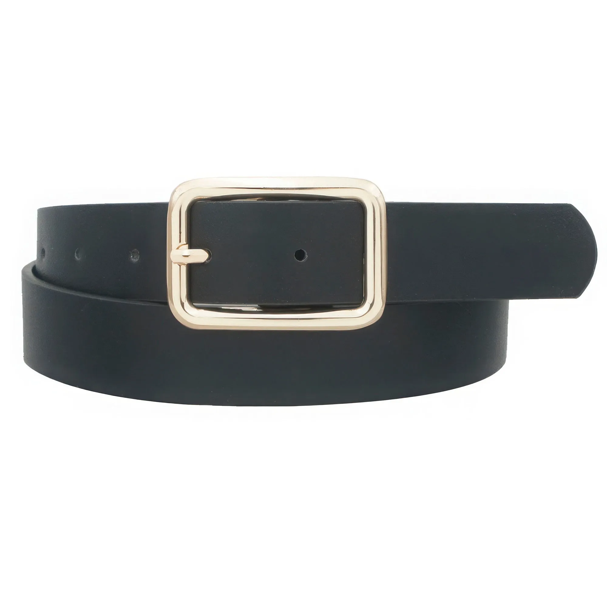 Modern Rectangle Buckle Belt