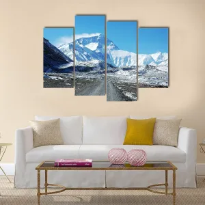 Mount Everest North Col Canvas Wall Art