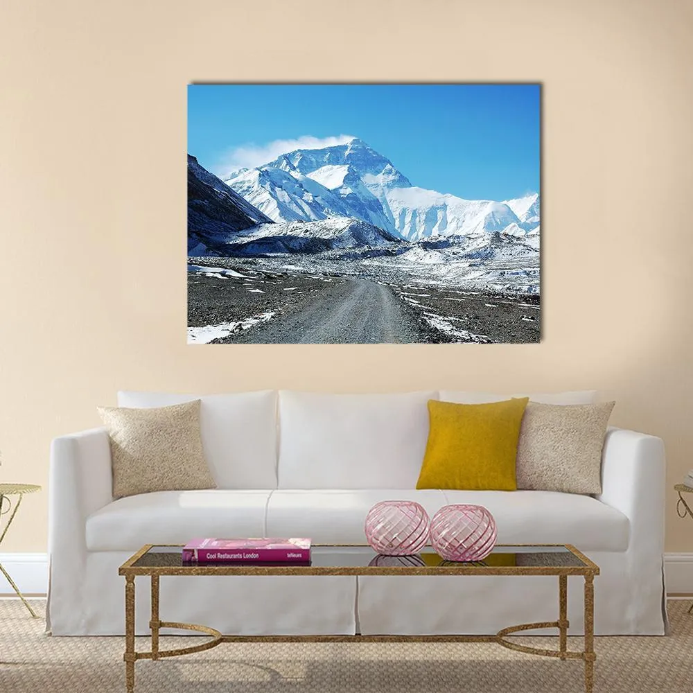 Mount Everest North Col Canvas Wall Art