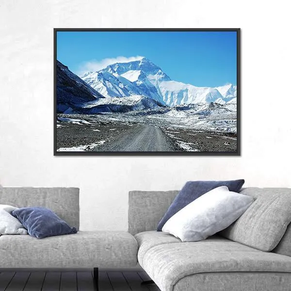 Mount Everest North Col Canvas Wall Art