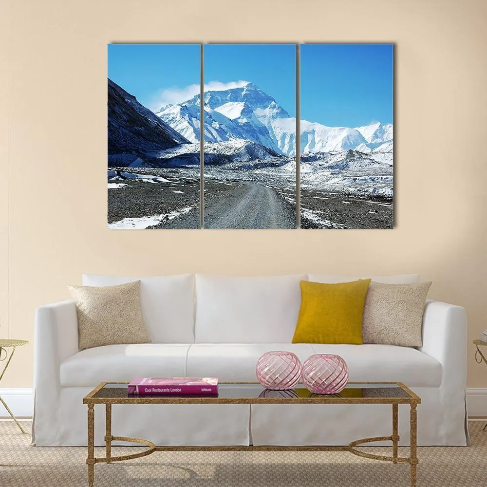 Mount Everest North Col Canvas Wall Art