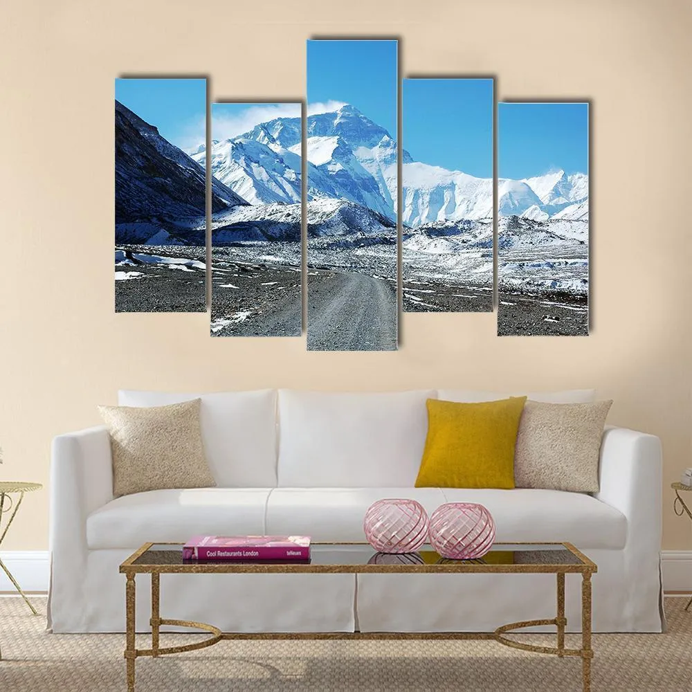 Mount Everest North Col Canvas Wall Art