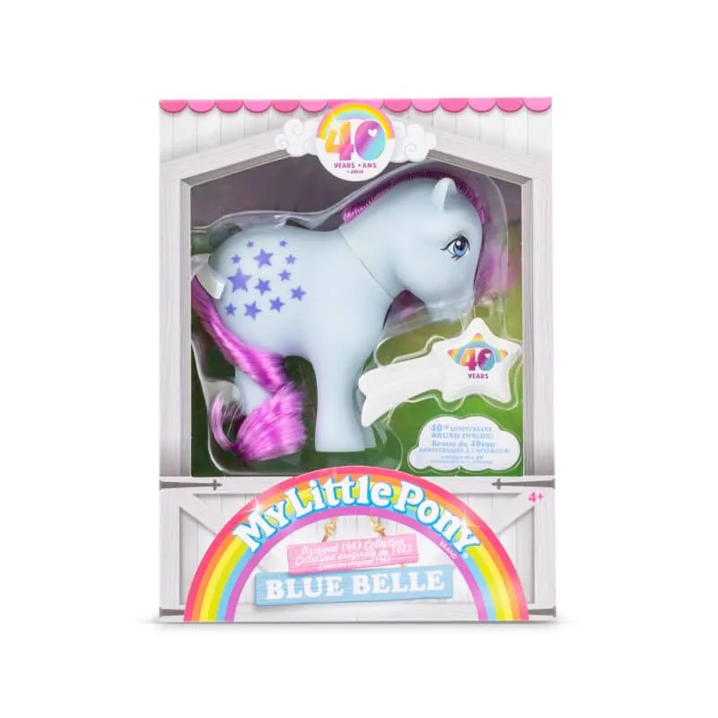 My Little Pony Classic 4" Collectible 40th Anniversary Pony