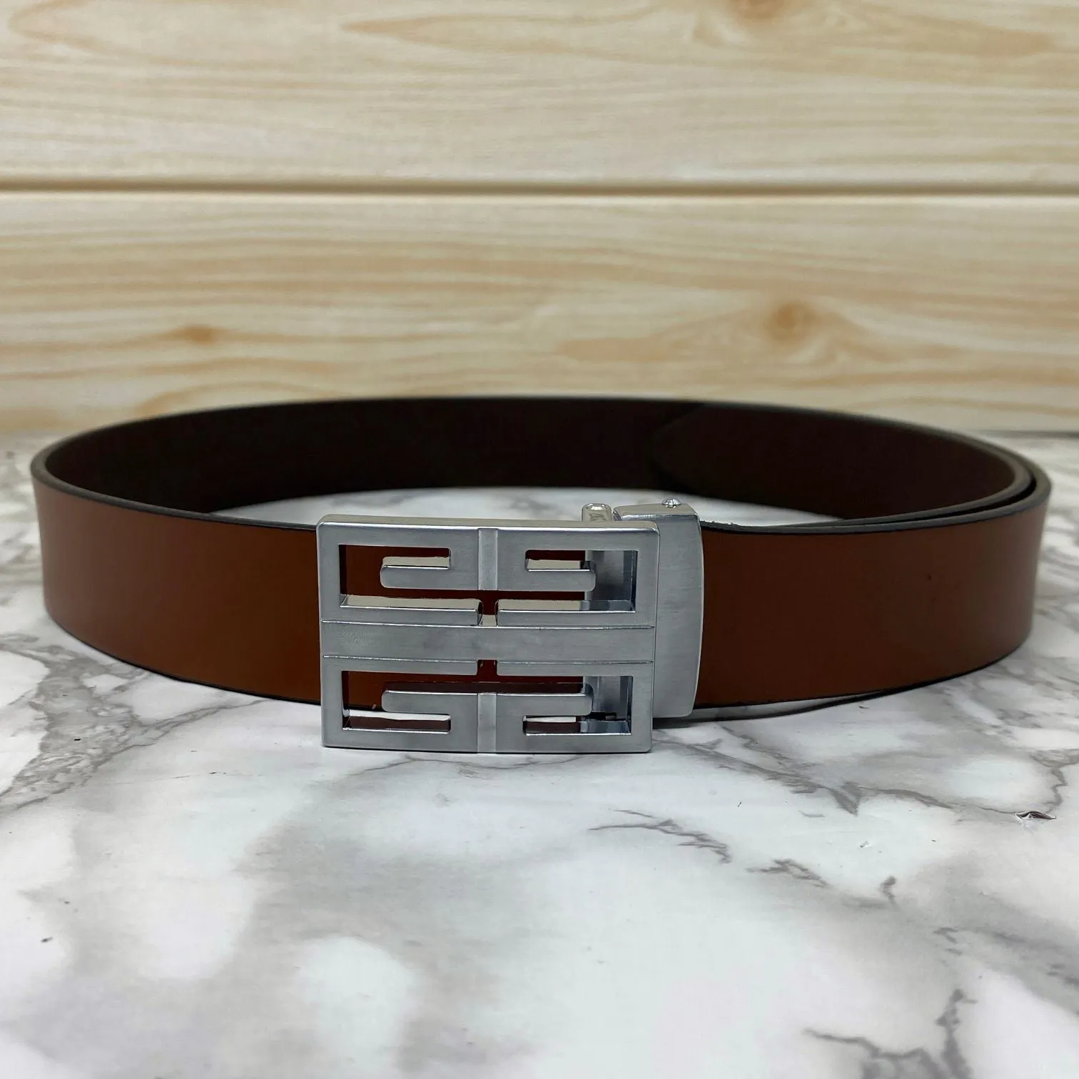 New Arrival Square Formal Leather Belt-JonasParamount