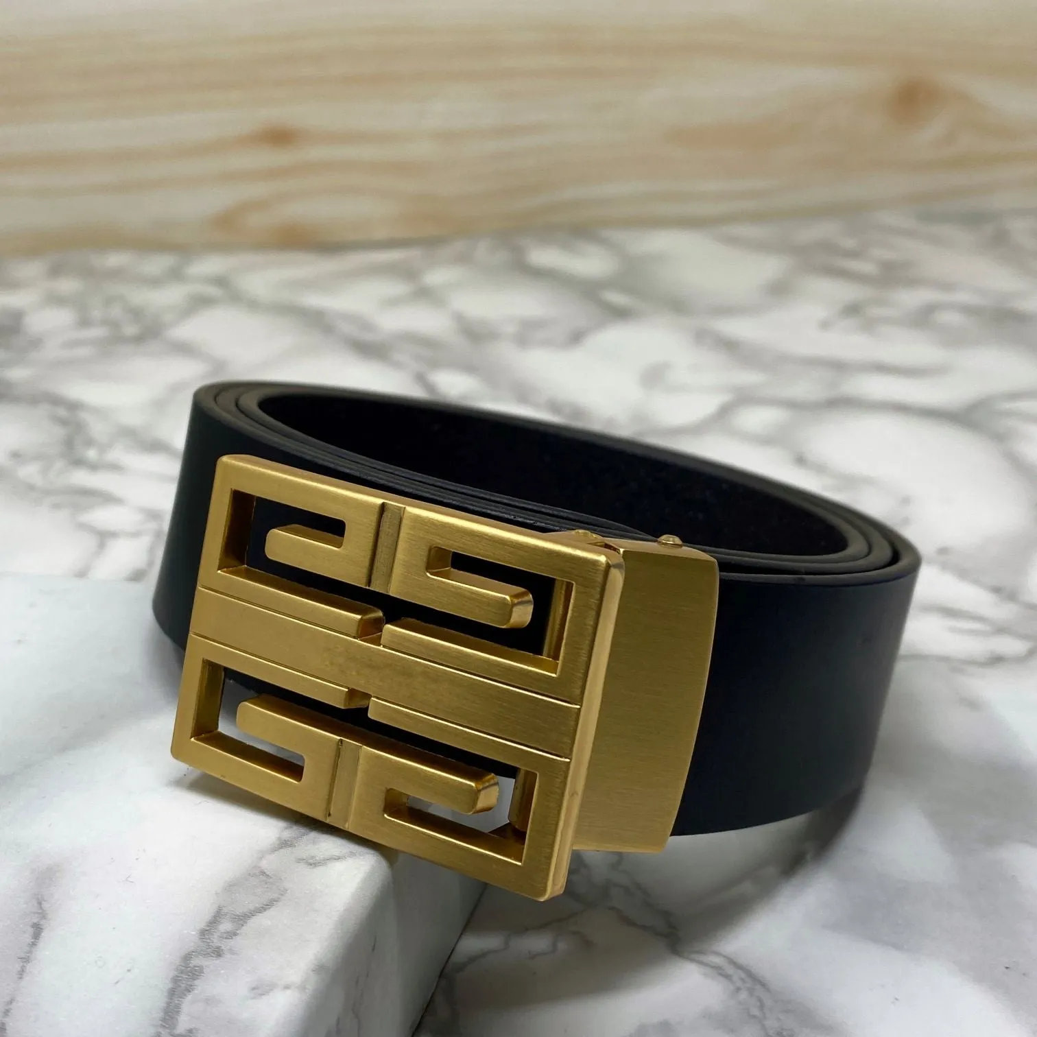 New Arrival Square Formal Leather Belt-JonasParamount