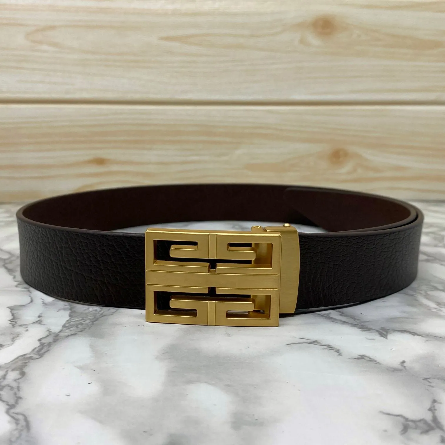 New Arrival Square Formal Leather Belt-JonasParamount