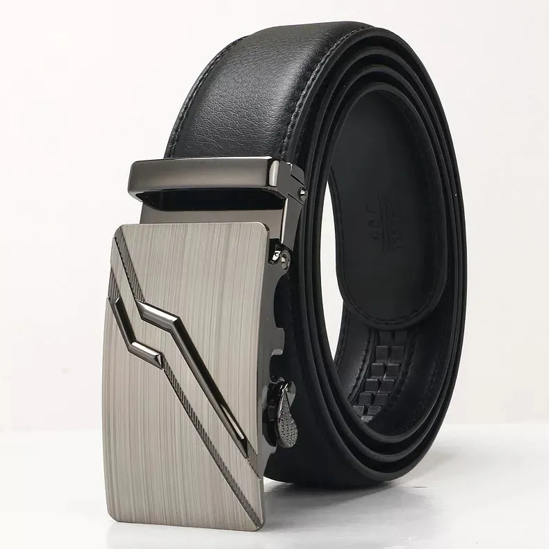 New Men's Leather Belt: Modern Elegance, Timeless Style