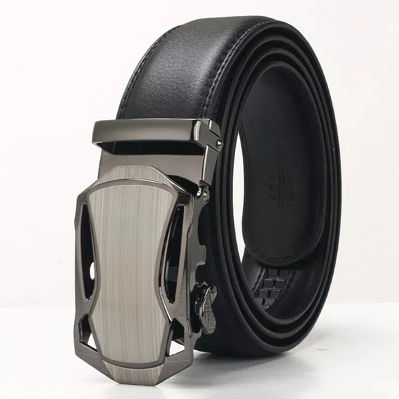 New Men's Leather Belt: Modern Elegance, Timeless Style