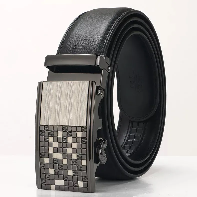 New Men's Leather Belt: Modern Elegance, Timeless Style