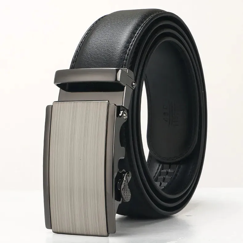 New Men's Leather Belt: Modern Elegance, Timeless Style