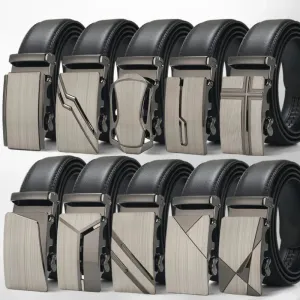 New Men's Leather Belt: Modern Elegance, Timeless Style