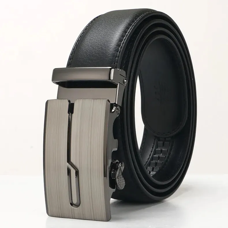 New Men's Leather Belt: Modern Elegance, Timeless Style