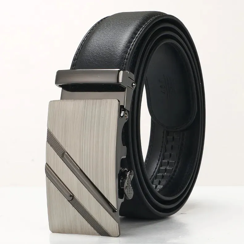 New Men's Leather Belt: Modern Elegance, Timeless Style