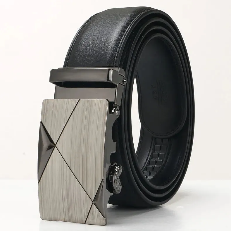 New Men's Leather Belt: Modern Elegance, Timeless Style