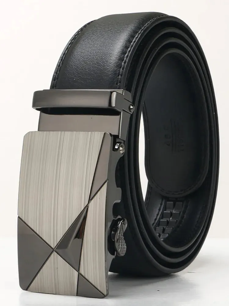 New Men's Leather Belt: Modern Elegance, Timeless Style