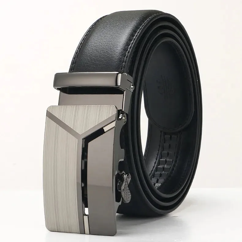 New Men's Leather Belt: Modern Elegance, Timeless Style