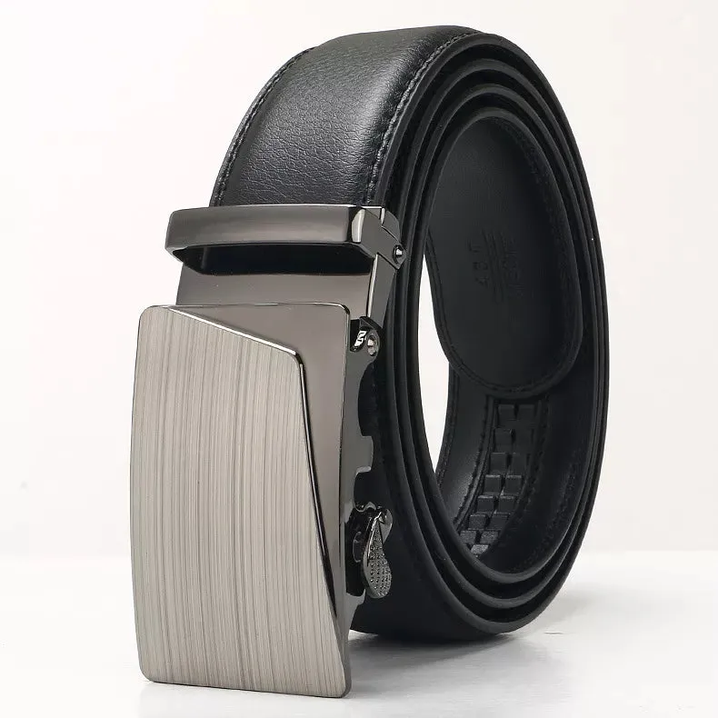 New Men's Leather Belt: Modern Elegance, Timeless Style