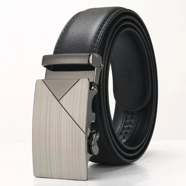 New Men's Leather Belt: Modern Elegance, Timeless Style