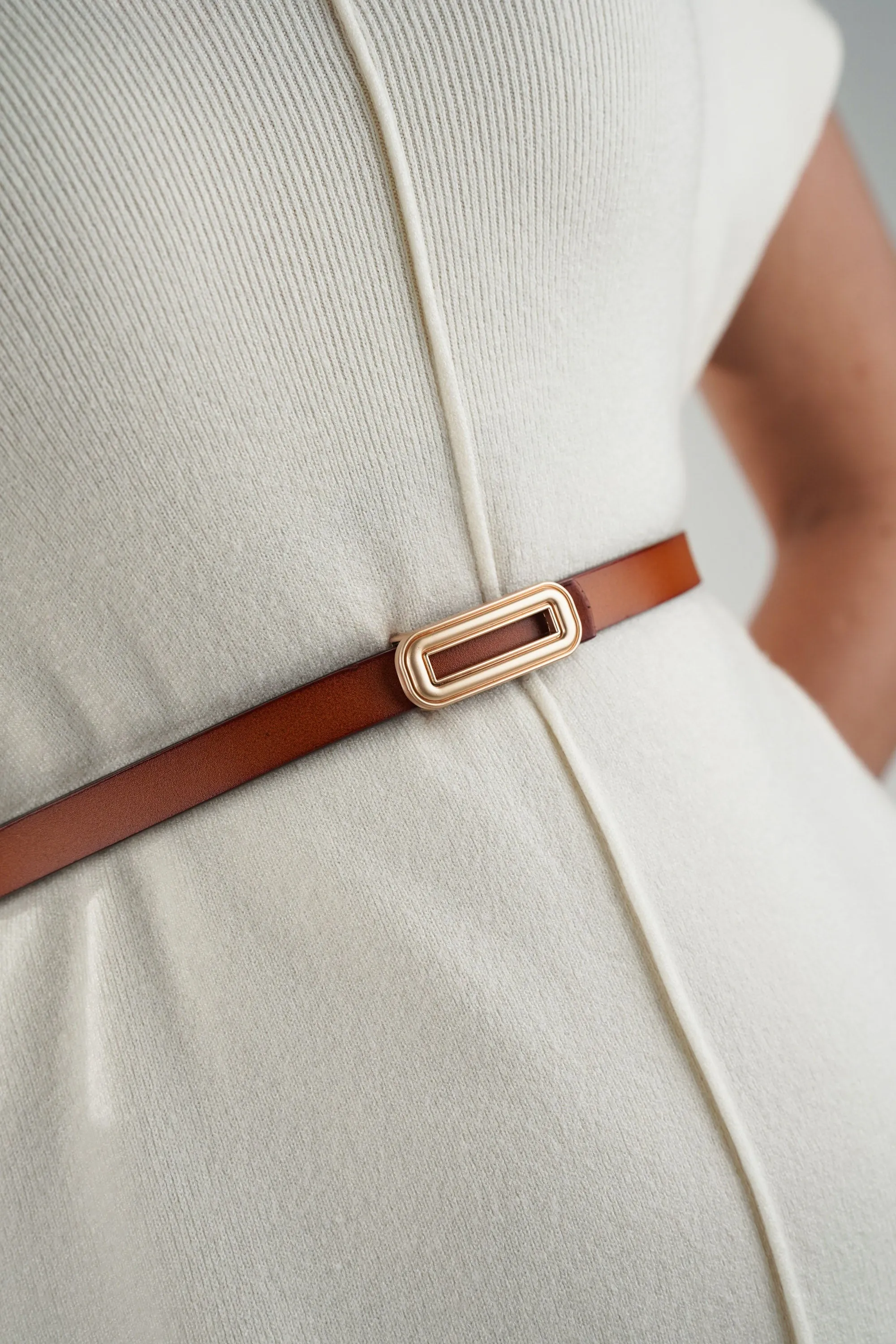 Noir Tan Brown Belt